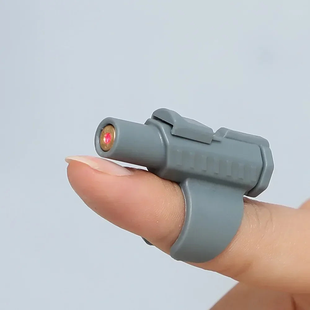 Mini Portable Laser Pointer for Cats - Fingertip Design for Interactive Play