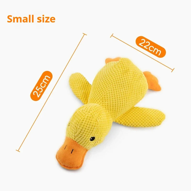 Yellow Duck Interactive Feeder - Anti-Treat Feeder Puzzle for Pets
