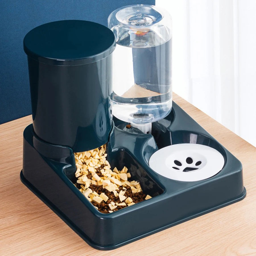 2-in-1 Automatic Feeder for Cats and Dogs