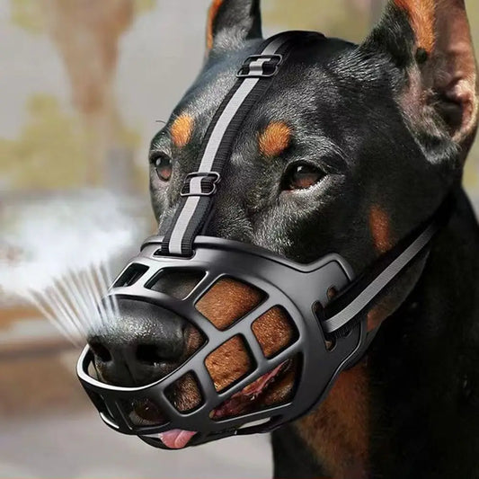 Adjustable Anti-Bite Dog Muzzle