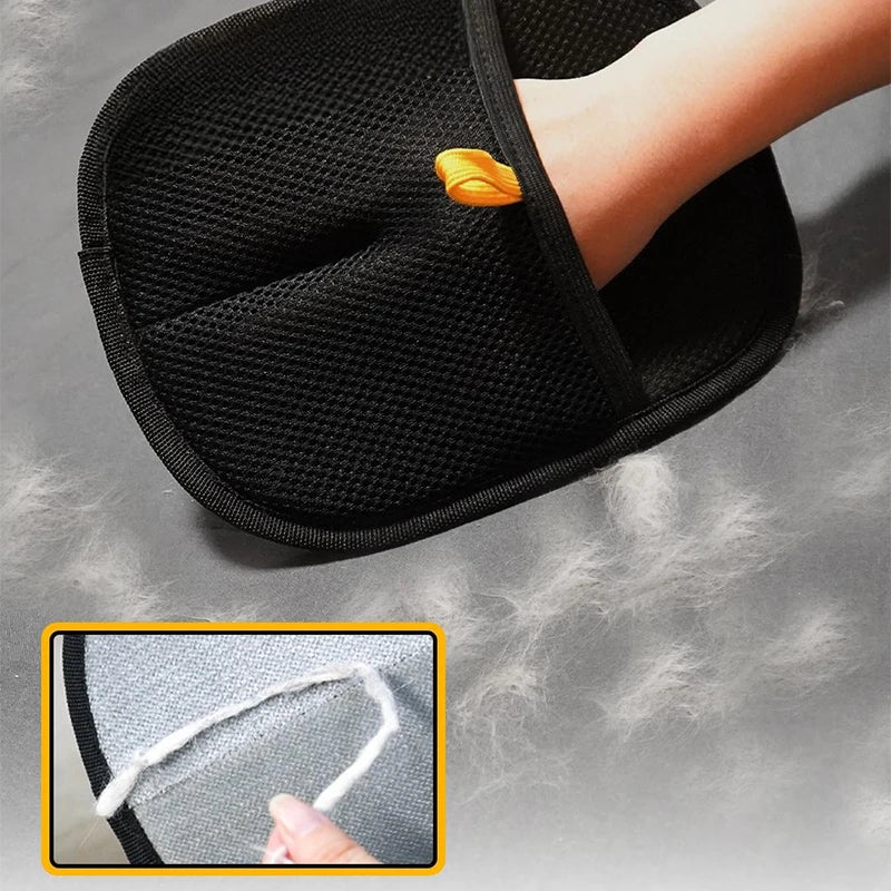 Pet hair cleaning gloves PetsSync ©