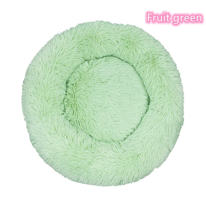 Premium Ultra Soft Donut Bed for Cats and Dogs with Calming Effect