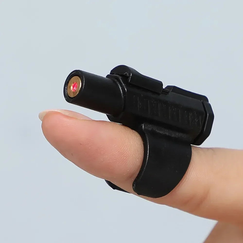 Portable Mini Laser Cat Toy - Finger Sleeve Design for Interactive Play and Endless Fun Infrared Cat Teasing Pen Pet Toy