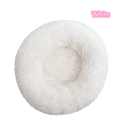 Premium Ultra Soft Donut Bed for Cats and Dogs with Calming Effect