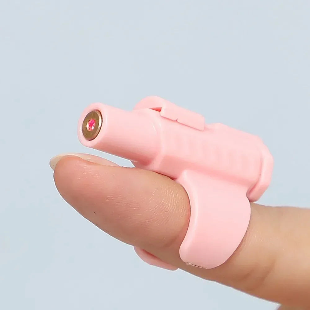 Mini Portable Laser Pointer for Cats - Fingertip Design for Interactive Play