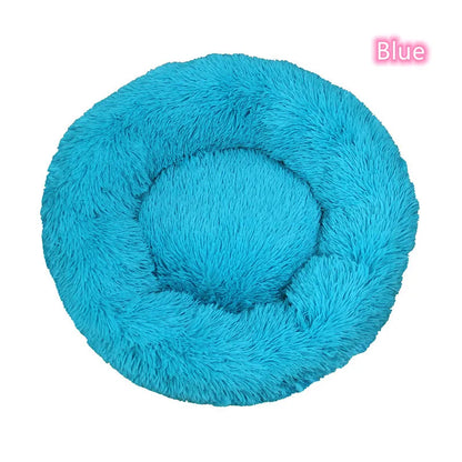 Premium Ultra Soft Donut Bed for Cats and Dogs with Calming Effect