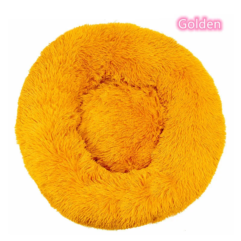 Premium Ultra Soft Donut Bed for Cats and Dogs with Calming Effect