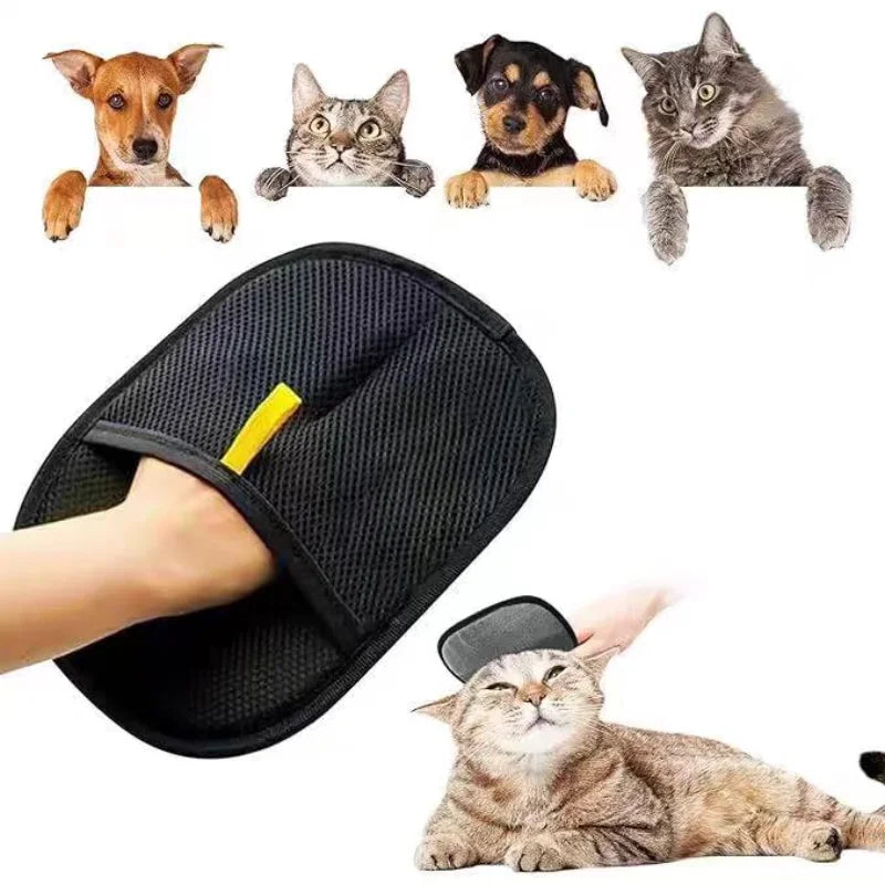 Pet hair cleaning gloves PetsSync ©