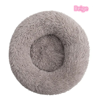 Premium Ultra Soft Donut Bed for Cats and Dogs with Calming Effect