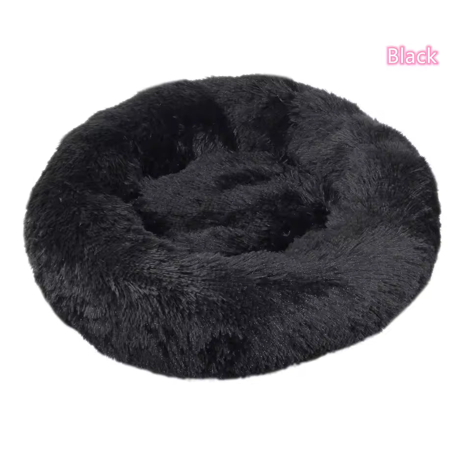 Premium Ultra Soft Donut Bed for Cats and Dogs with Calming Effect