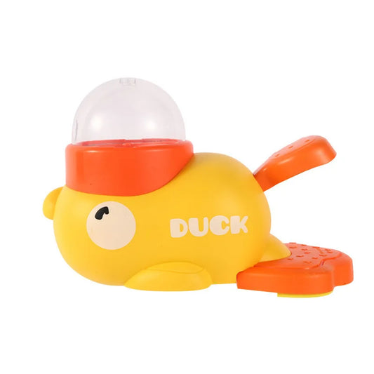 Yellow Duck Interactive Feeder - Anti-Treat Feeder Puzzle for Pets