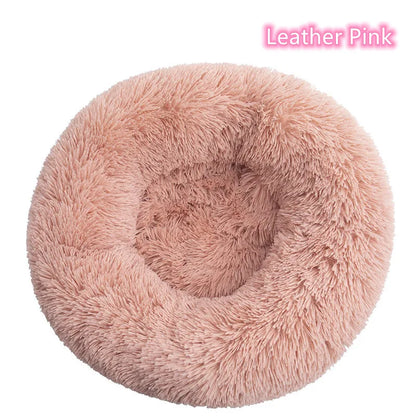 Premium Ultra Soft Donut Bed for Cats and Dogs with Calming Effect