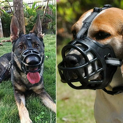 Adjustable Anti-Bite Dog Muzzle