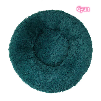 Premium Ultra Soft Donut Bed for Cats and Dogs with Calming Effect